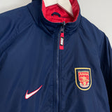 1998/99 ARSENAL REVERSIBLE PADDED JACKET (M) NIKE