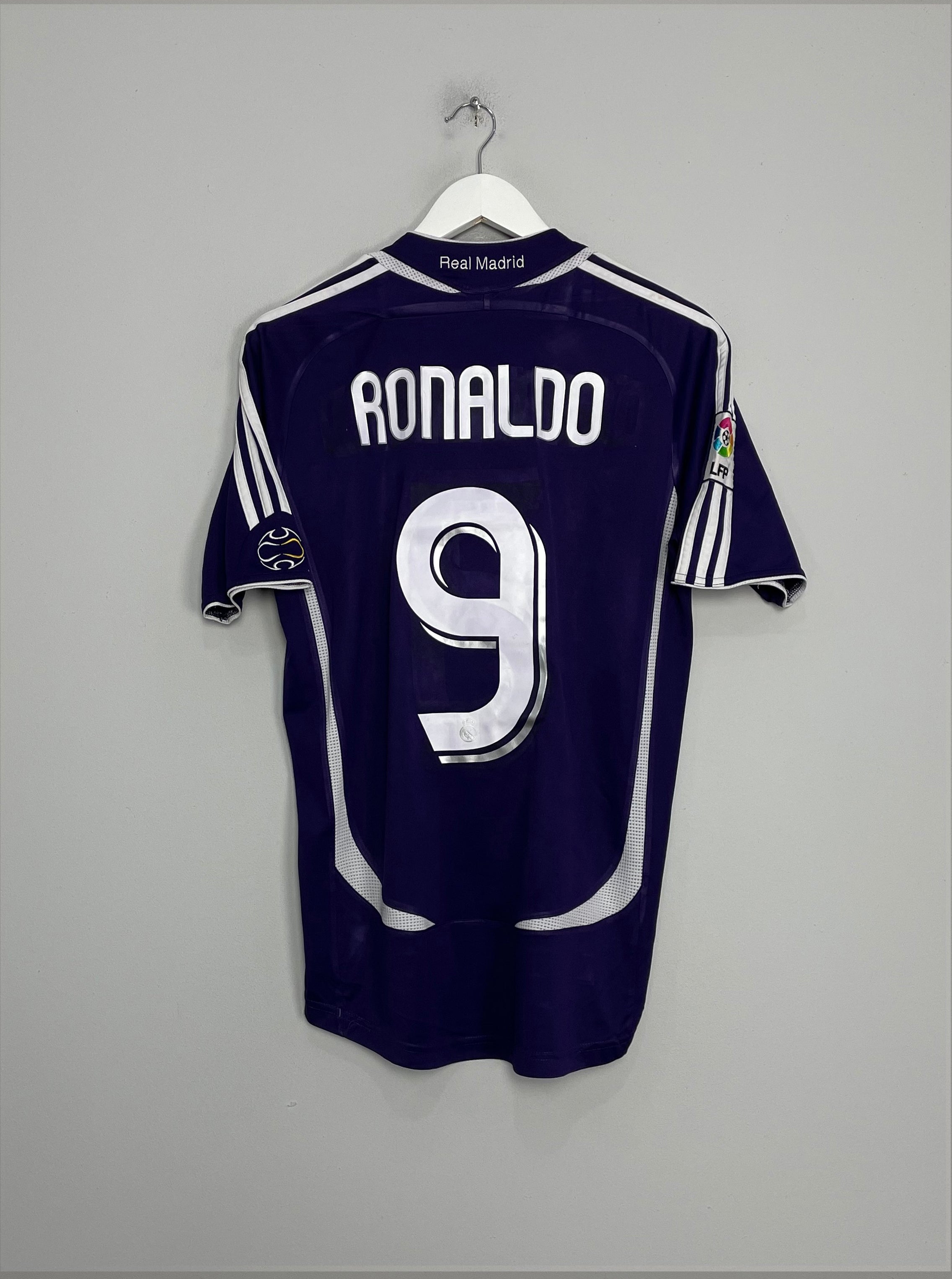 2006/07 REAL MADRID RONALDO #9 THIRD SHIRT (S) ADIDAS