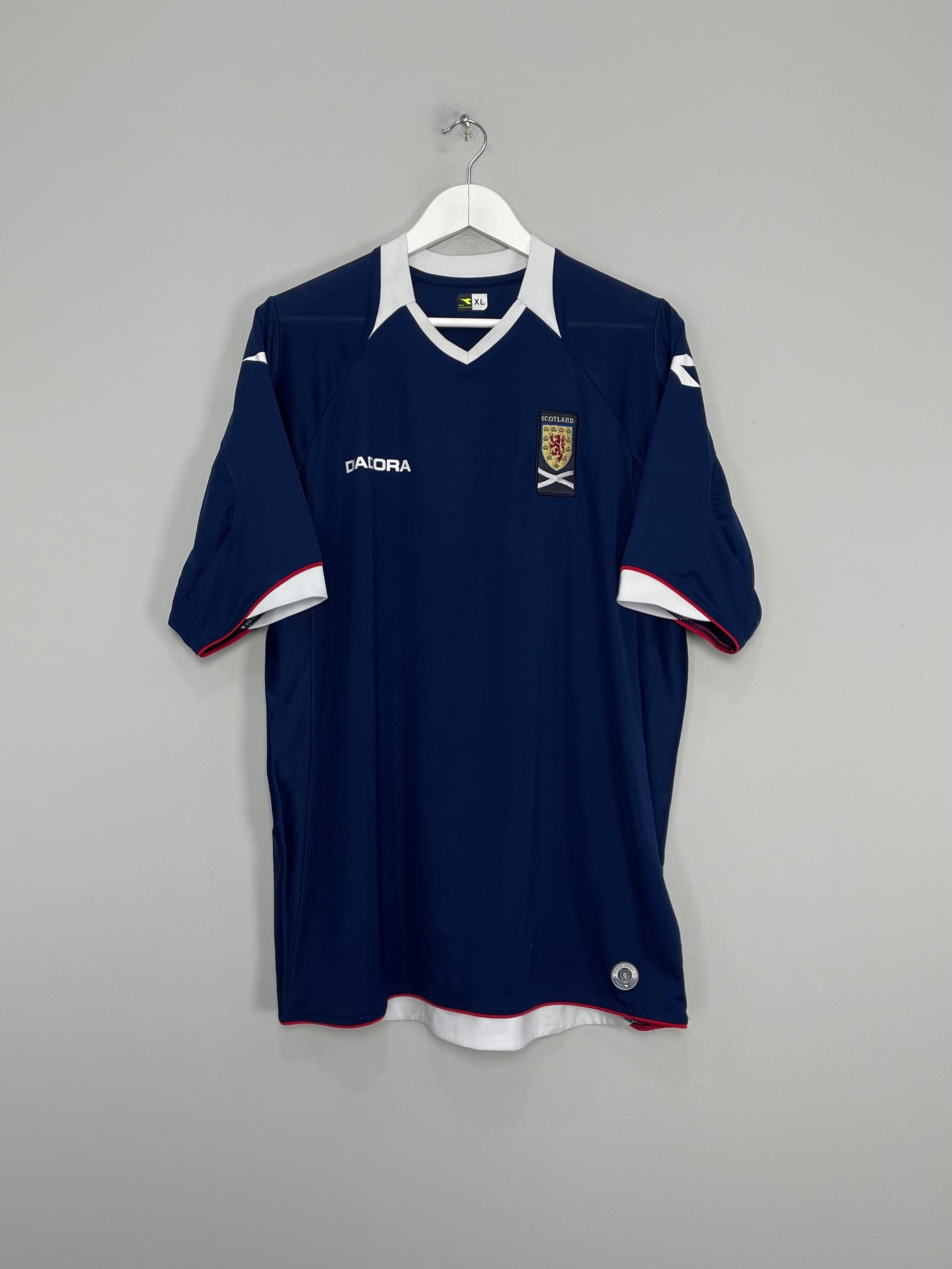 Image of the Scotland shirt from the 2008/09 season