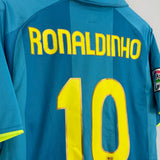 2007/08 BARCELONA RONALDINHO #10 AWAY SHIRT (L) NIKE