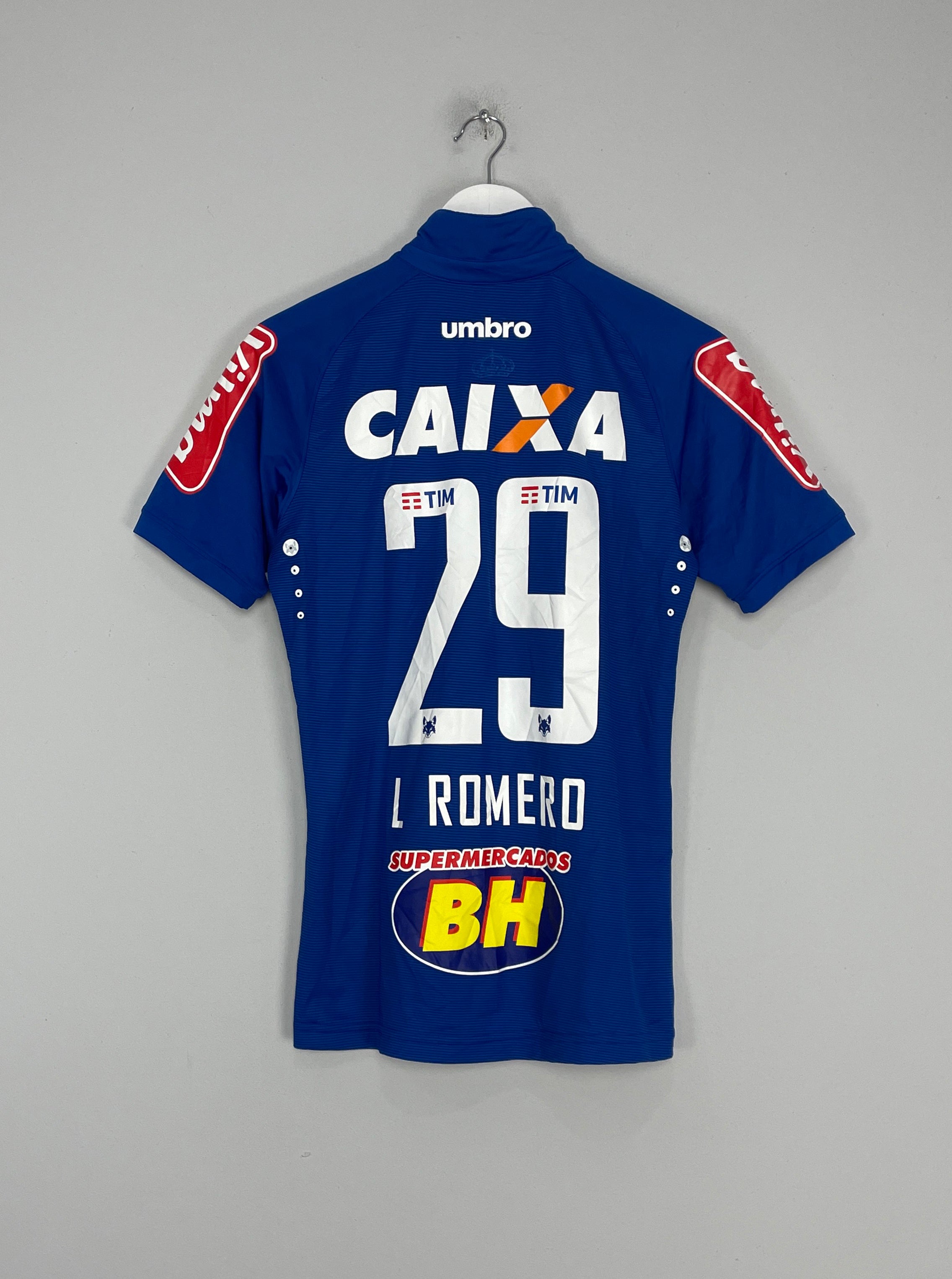 2017/18 CRUZEIRO L.ROMERO #29 HOME SHIRT (S) UMBRO