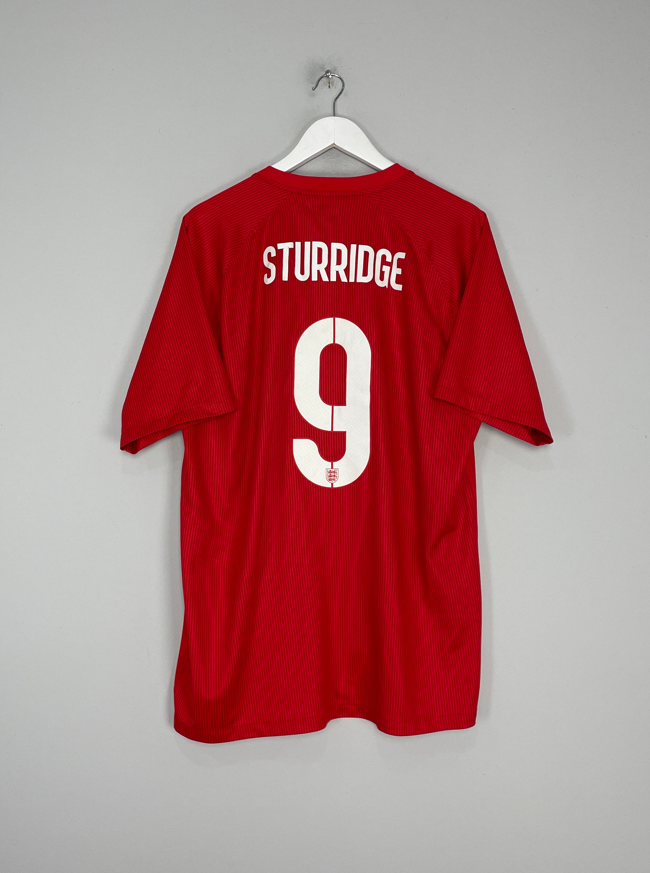 2014/15 ENGLAND STURRIDGE #9 AWAY SHIRT (XL) NIKE