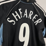 2000/01 NEWCASTLE UNITED SHEARER #9 AWAY SHIRT (S) ADIDAS