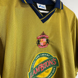 1997/99 SUNDERLAND AWAY SHIRT (L) ASICS