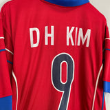 1998/01 SOUTH KOREA D H KIM #9 HOME SHIRT (XL) NIKE