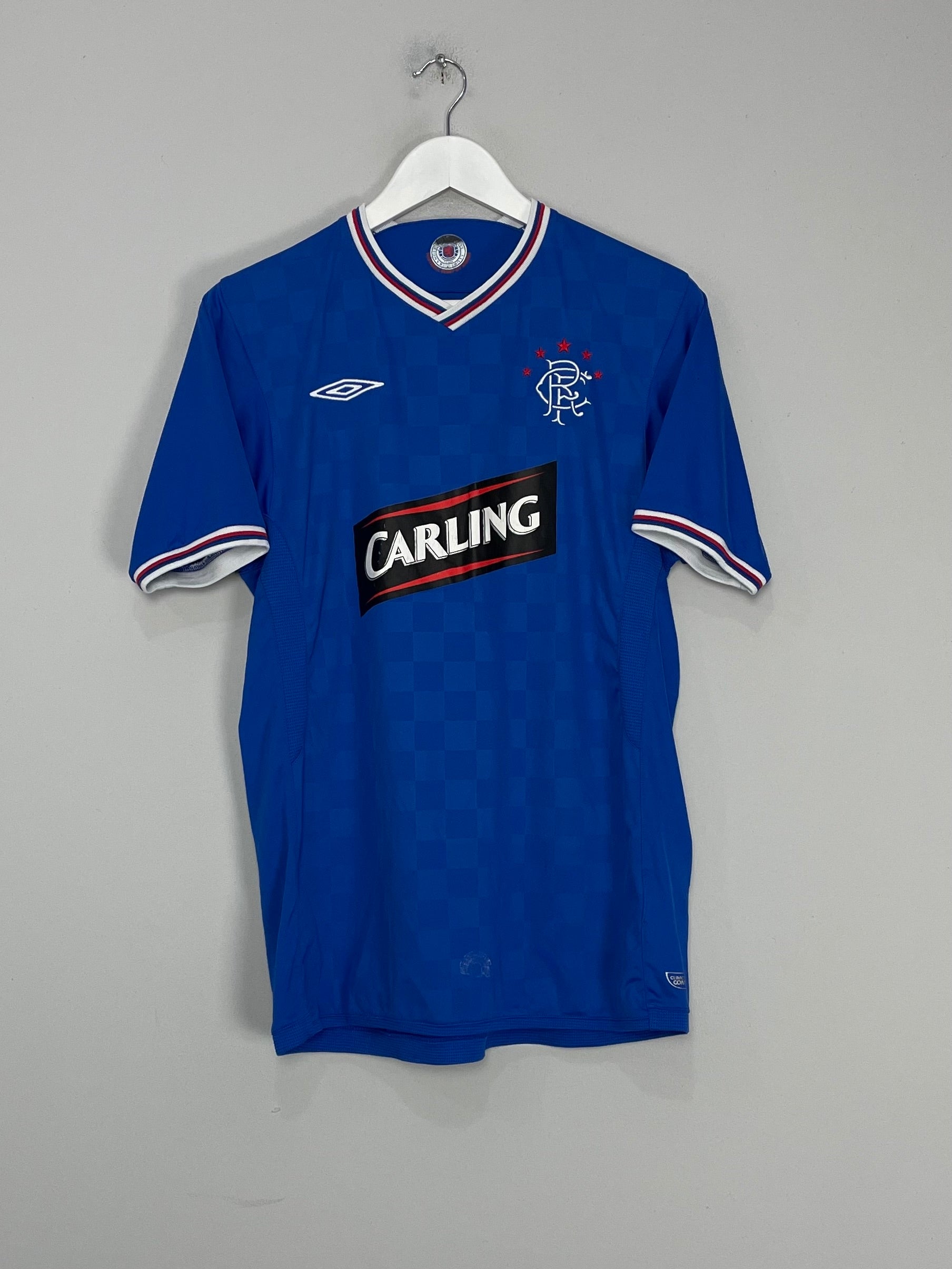 2009/10 RANGERS HOME SHIRT (M) UMBRO