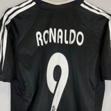 2004/05 REAL MADRID RONALDO #9 AWAY SHIRT (M) ADIDAS