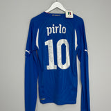 2010/12 ITALY PIRLO #21 *BNWT* L/S HOME SHIRT (XL) PUMA