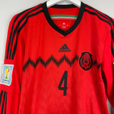 2014/15 MEXICO R.MARQUEZ #4 L/S AWAY SHIRT (L) ADIDAS