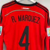 2014/15 MEXICO R.MARQUEZ #4 L/S AWAY SHIRT (L) ADIDAS