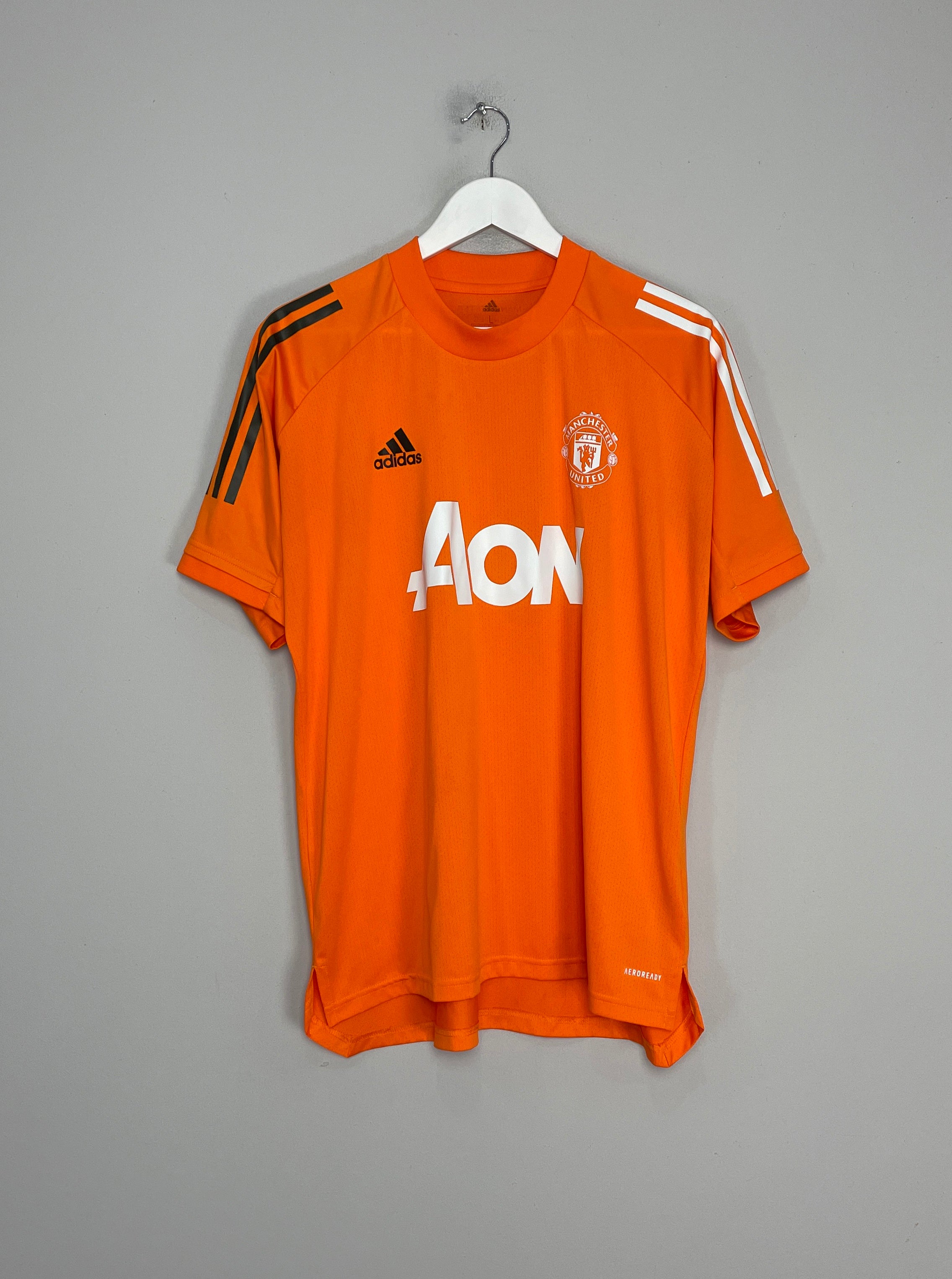 2020/21 MANCHESTER UNITED TRAINING SHIRT (L) ADIDAS