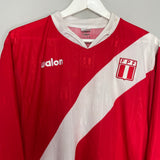 2004/06 PERU HUGO #2 L/S HOME SHIRT (L) WALON