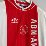 1999/00 AJAX HOME SHIRT (L) UMBRO