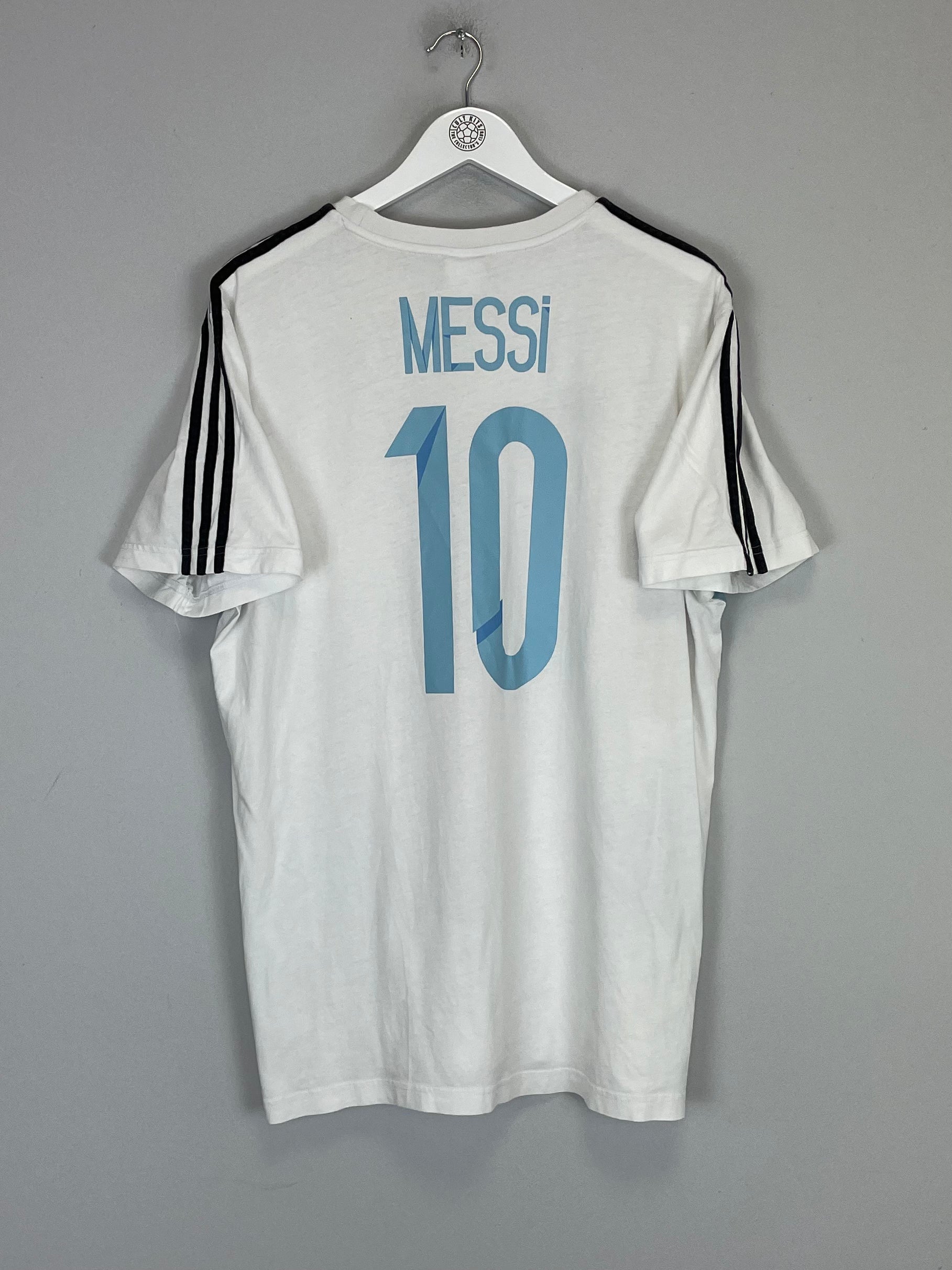 2013 ARGENTINA MESSI #10 T-SHIRT (XL) ADIDAS