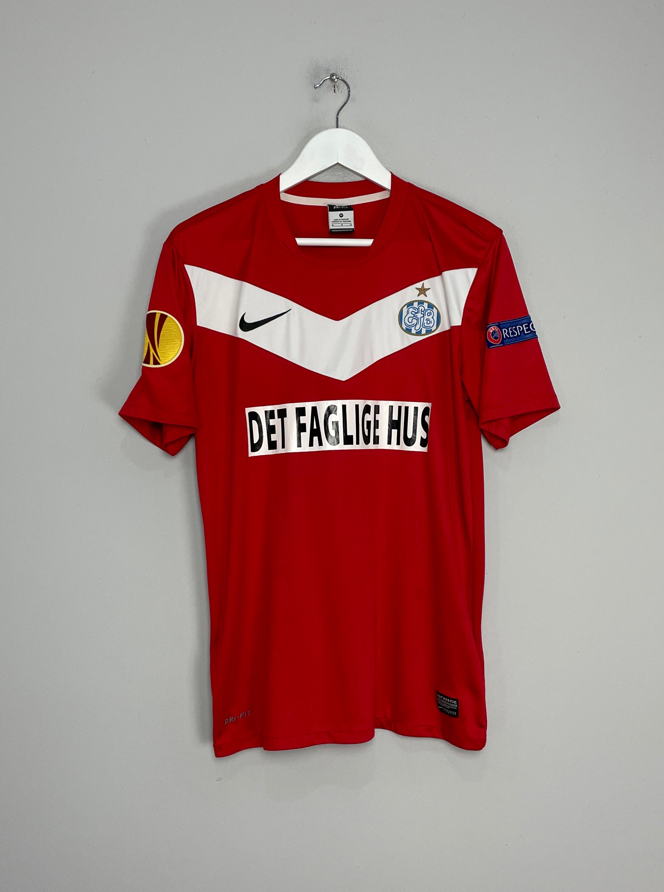 2013/14 ESBJERG FC ROSENORN #30 E/L AWAY SHIRT (M) NIKE