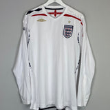 2007/09 ENGLAND #1 L/S HOME SHIRT (XL) UMBRO