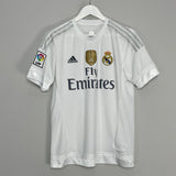 2015/16 REAL MADRID MARCELO #12 HOME SHIRT (M) ADIDAS