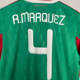 2009/11 MEXICO MARQUEZ #4 HOME SHIRT (L) ADIDAS