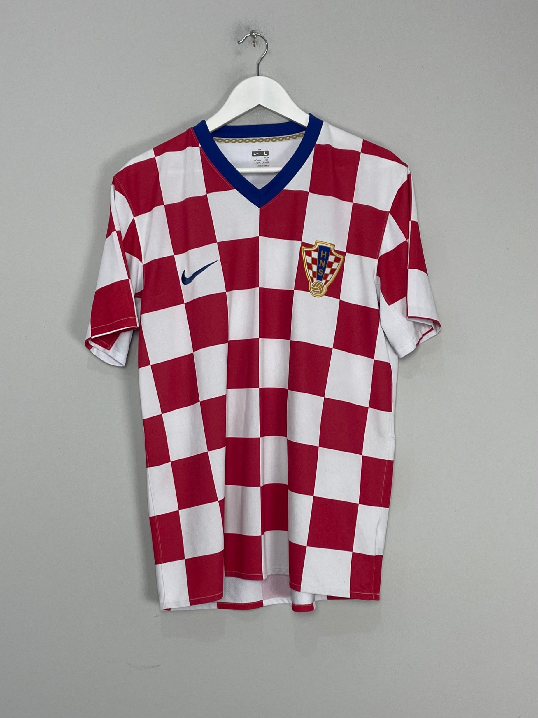 2008/09 CROATIA HOME SHIRT (L) NIKE