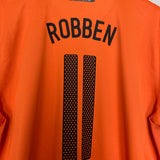 2010/11 NETHERLANDS ROBBEN #11 HOME SHIRT (XL) NIKE