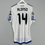 2010/11 REAL MADRID ALONSO #14 C/L HOME SHIRT (L) ADIDAS