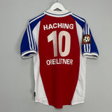 2000/02 UNTERHACHING OBERLEITNER #10 HOME SHIRT (S) ADIDAS