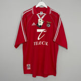 1999/00 BENFICA NUNO GOMES #21 *BNWT* HOME SHIRT (XL) ADIDAS