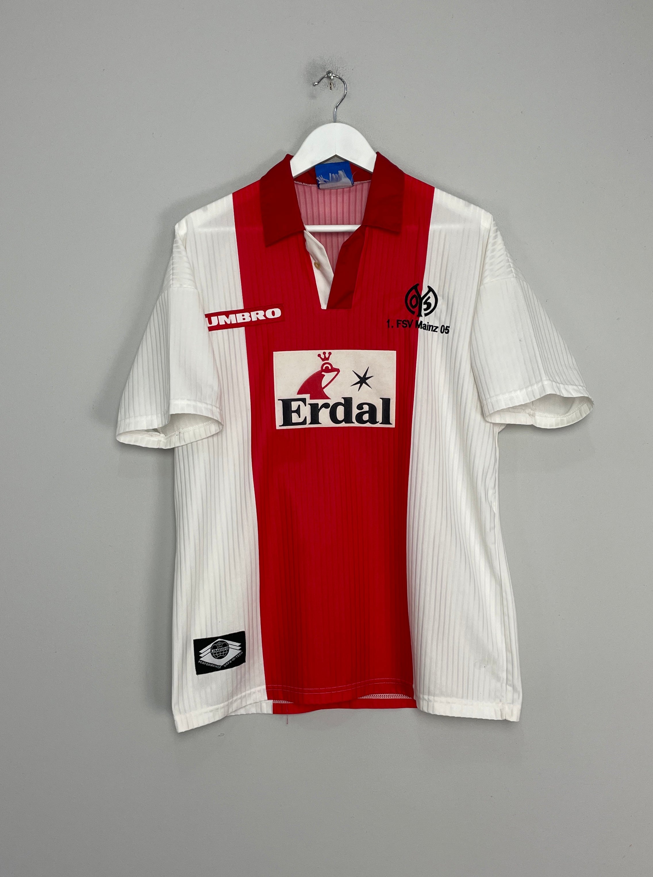 1997/98 FC MAINZ HOME SHIRT (L) UMBRO