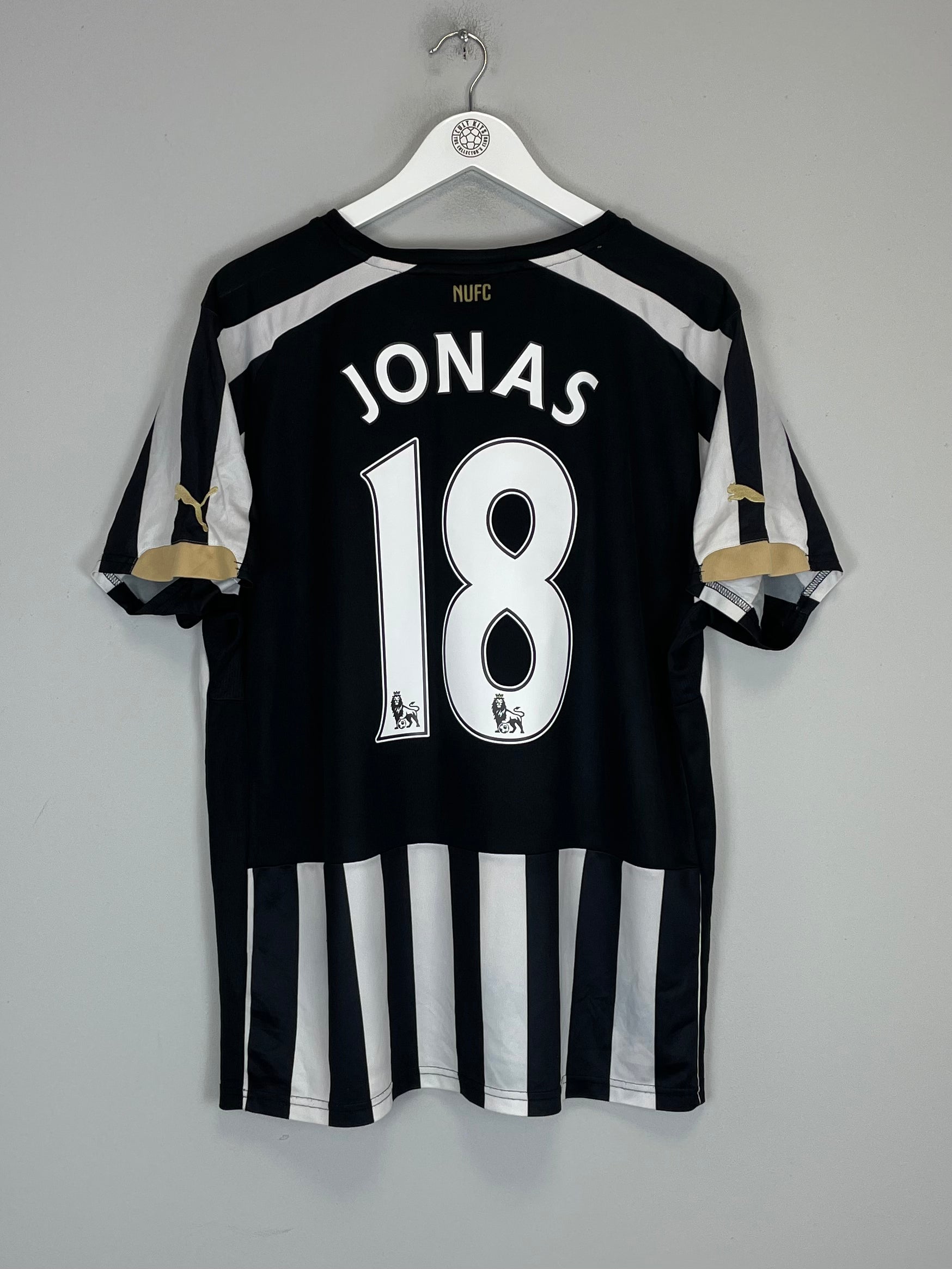 2014/15 NEWCASTLE JONAS #18 HOME SHIRT (L) PUMA