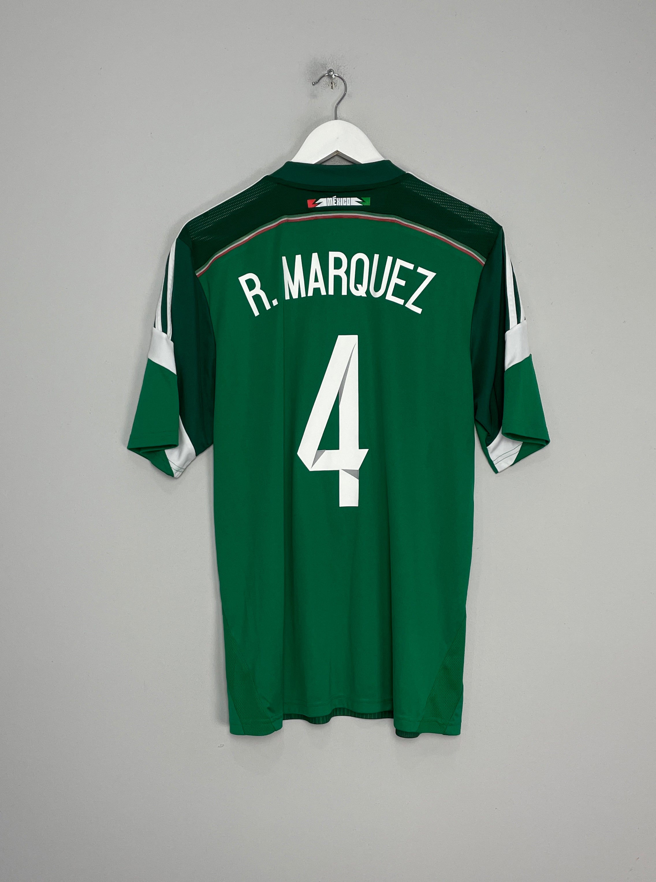 2014/15 MEXICO R.MARQUEZ #4 HOME SHIRT (L) ADIDAS