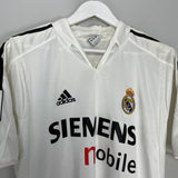 2004/05 REAL MADRID BECKHAM #23 HOME SHIRT (M) ADIDAS