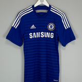 2014/15 CHELSEA DROGBA #11 HOME SHIRT (M) ADIDAS