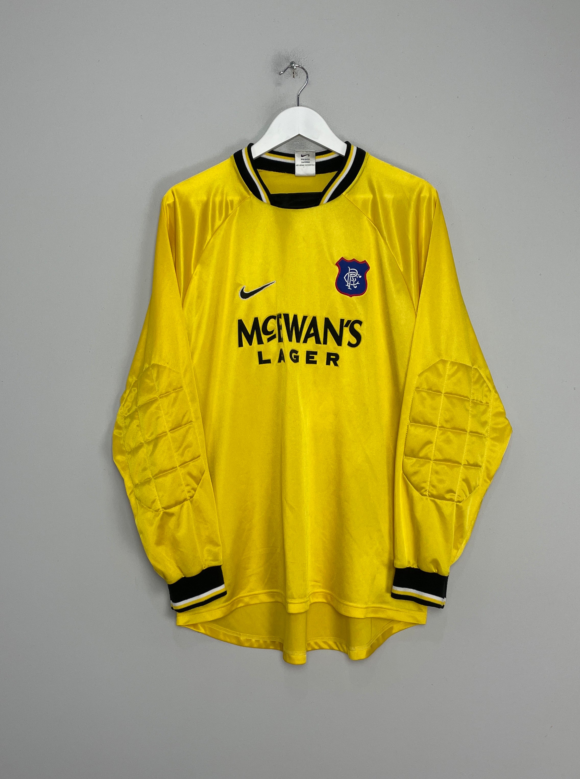 1997/98 RANGERS GK SHIRT (L) NIKE