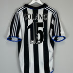 1999/00 NEWCASTLE SOLANO #15 HOME SHIRT (L) ADIDAS