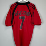 2001/02 AC MILAN SHEVCHENKO #7 THIRD SHIRT (XL) ADIDAS