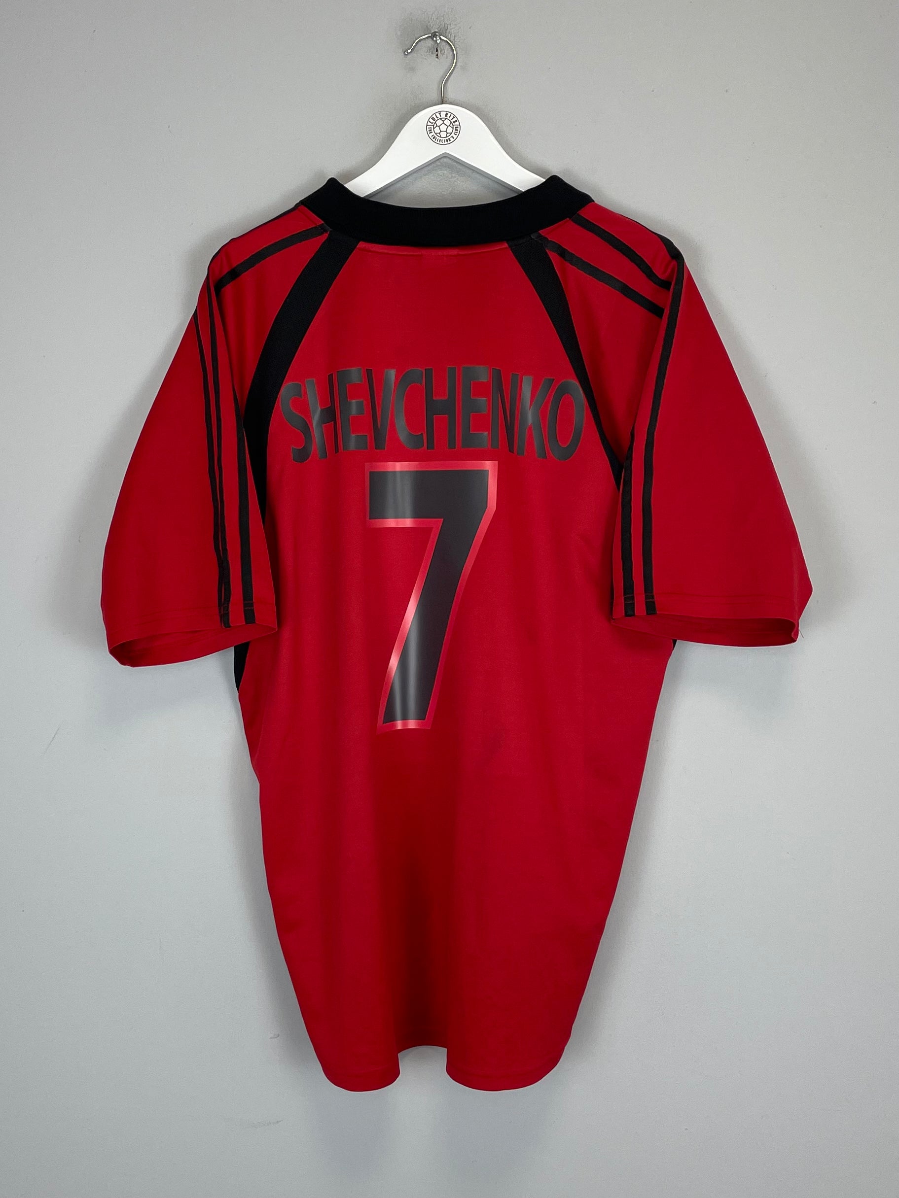 2001/02 AC MILAN SHEVCHENKO #7 THIRD SHIRT (XL) ADIDAS