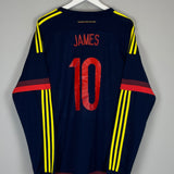 2015/16 COLOMBIA JAMES #10 L/S AWAY SHIRT (XL) ADIDAS