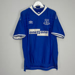 1999/00 EVERTON HOME SHIRT (XXL) UMBRO