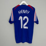 2007/08 FRANCE HENRY #12 HOME SHIRT (M) ADIDAS