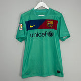 2010/11 BARCELONA MESSI #10 AWAY SHIRT (S) NIKE