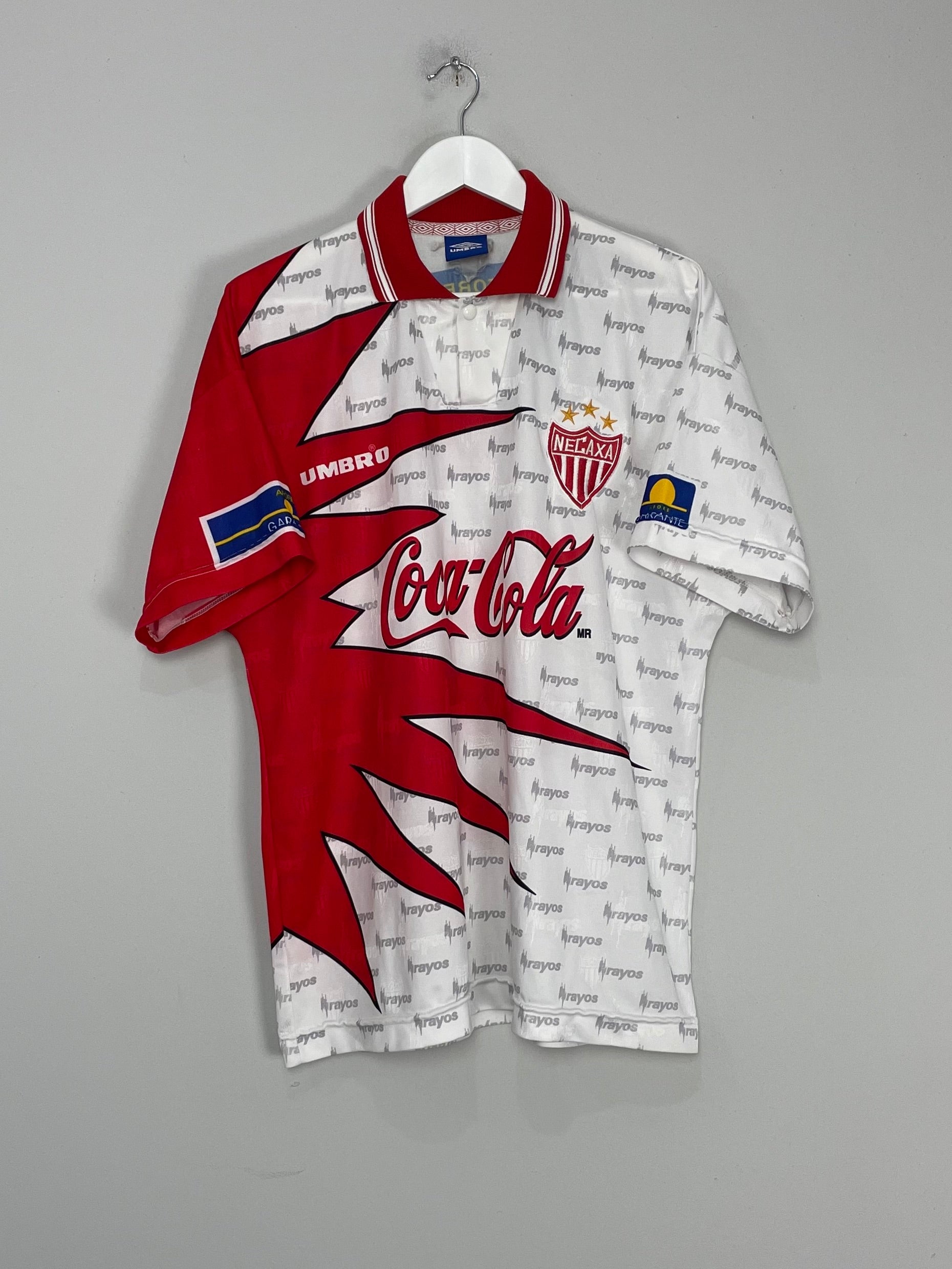 1999 NECAXA HOME SHIRT (L) UMBRO