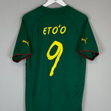 2004/06 CAMEROON ETO'O #9 HOME SHIRT (L) PUMA