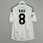 2009/10 REAL MADRID KAKA #8 HOME SHIRT (L) ADIDAS