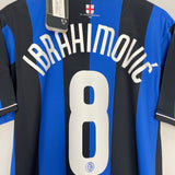 2006/07 INTER MILAN IBRAHIMOVIC #8 *BNWT* HOME SHIRT (L) NIKE