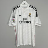 2014/15 REAL MADRID RONALDO #7 HOME SHIRT (XL) ADIDAS