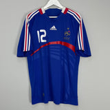 2007/08 FRANCE HENRY #12 HOME SHIRT (L) ADIDAS