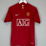 2007/08 MANCHESTER UNITED RONALDO #7 HOME SHIRT (S) NIKE