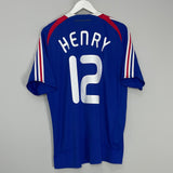 2007/08 FRANCE HENRY #12 HOME SHIRT (L) ADIDAS