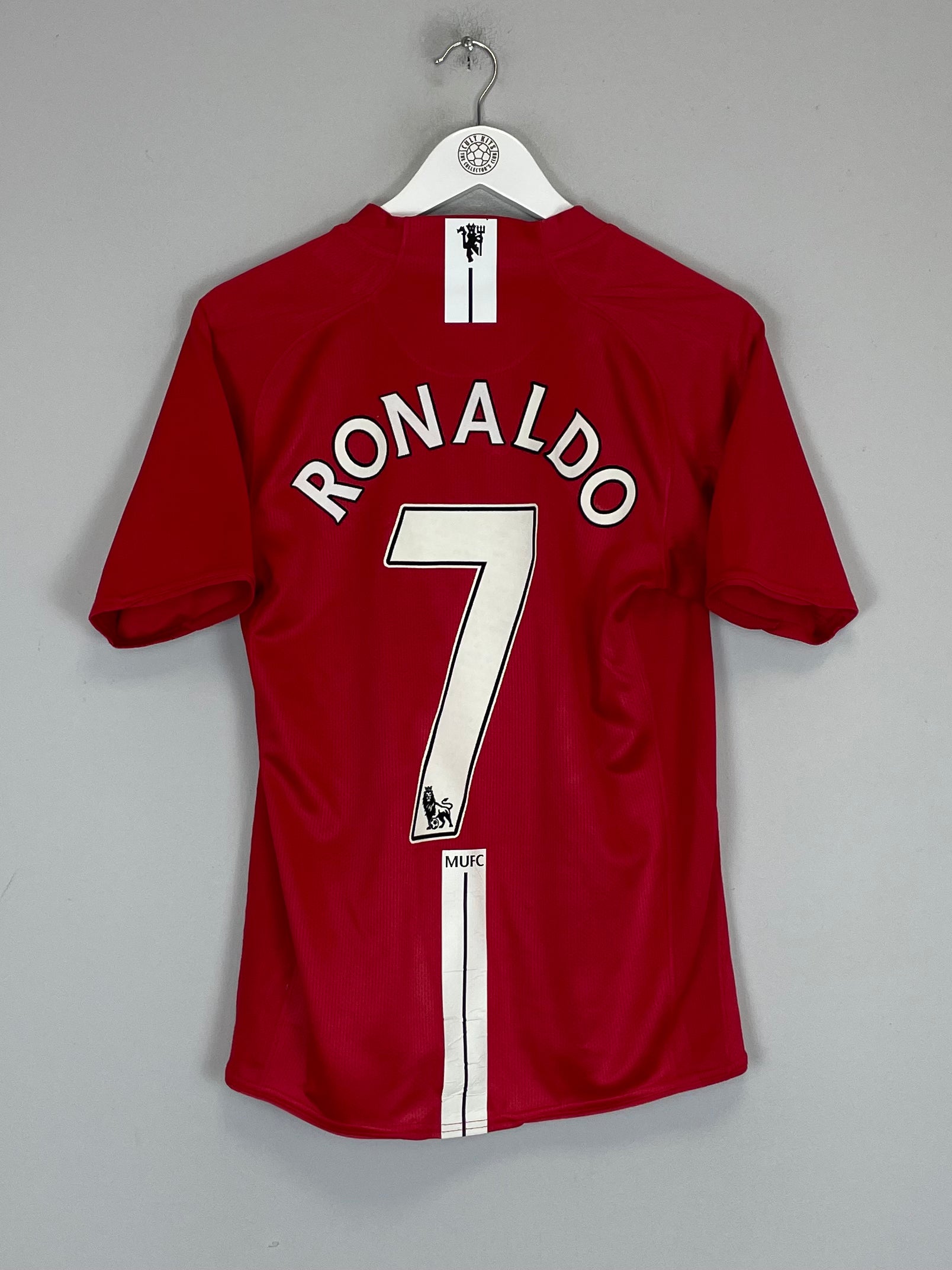 2007/08 MANCHESTER UNITED RONALDO #7 HOME SHIRT (S) NIKE