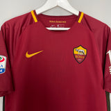 2016/17 ROMA TOTTI #10 TRIBUTE HOME SHIRT (M) NIKE